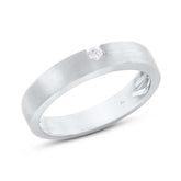 0.06ct 14k White Gold Diamond Lady's Ring